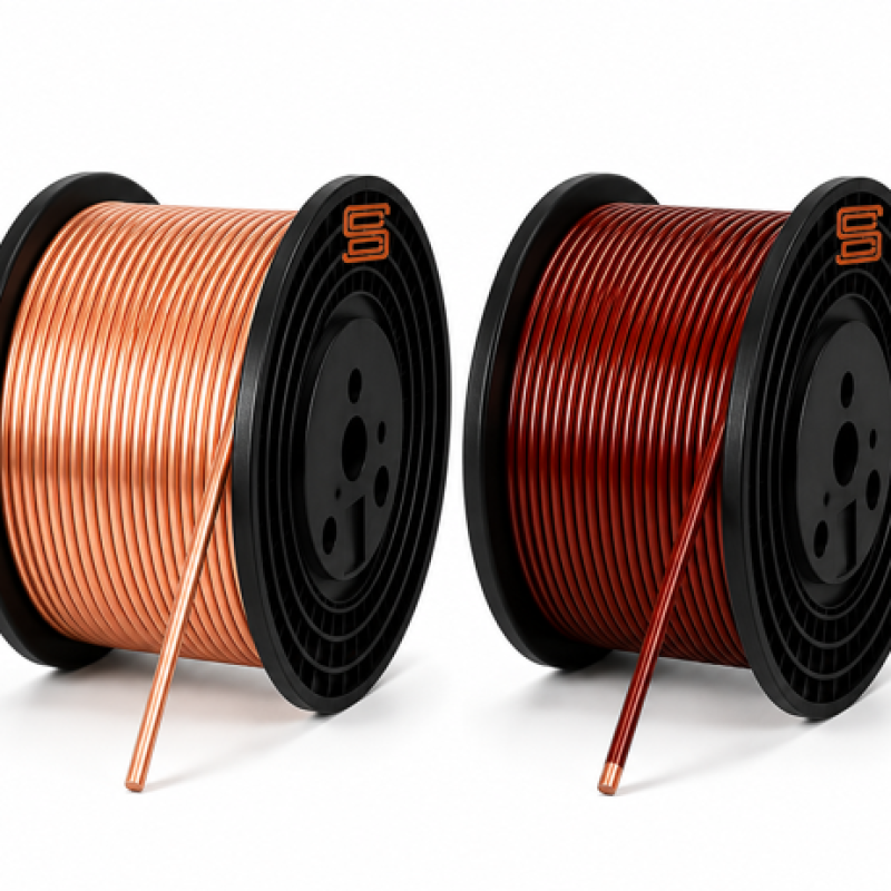 Round Enamelled & Bare Copper Conductors